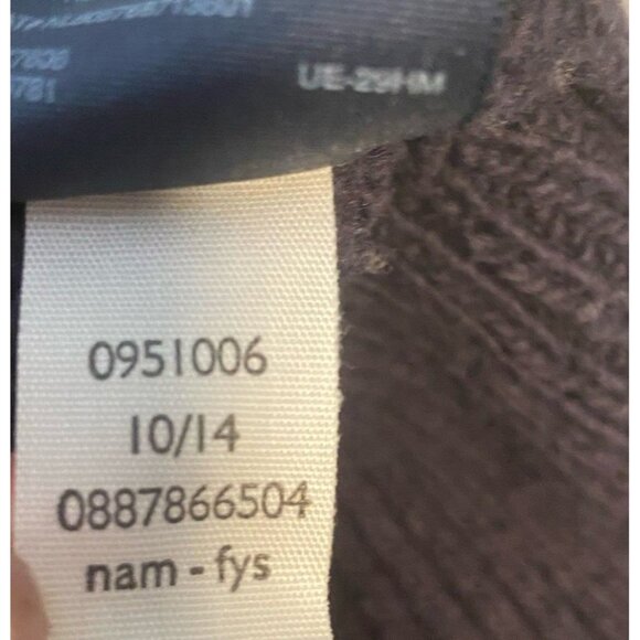 Tommy Hilfiger Men's L Dip-Dyed Fisherman Cable Knit Sweater Blue Ivory Preppy - Picture 6 of 9